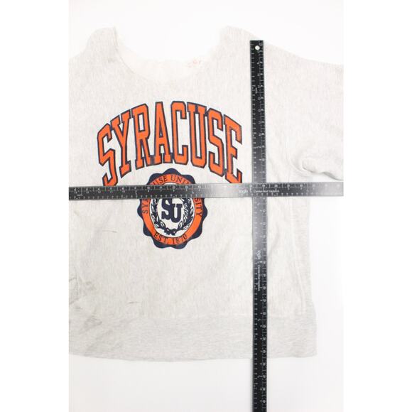 Vintage Syracuse University Orangemen Sweatshirt XL - Picture 6 of 8